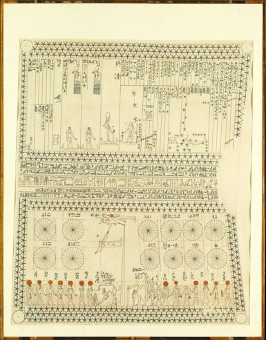 Egyptian star chart